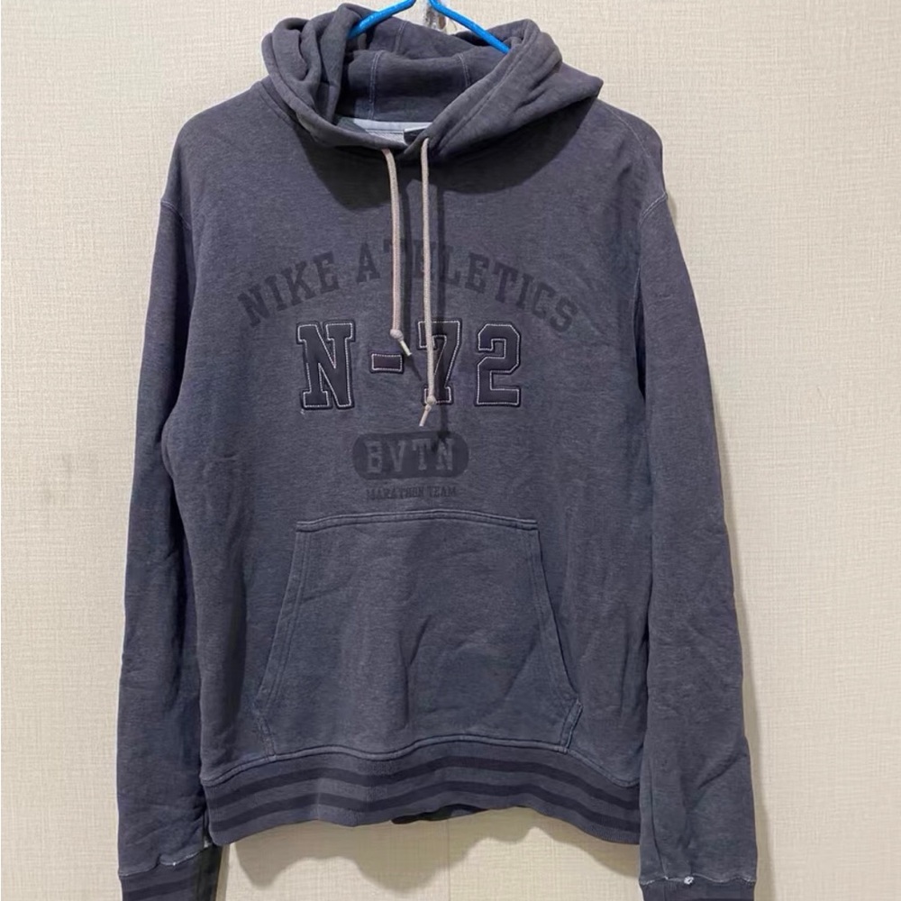 Nike Men's Charcoal Gray Athletics Hoodie